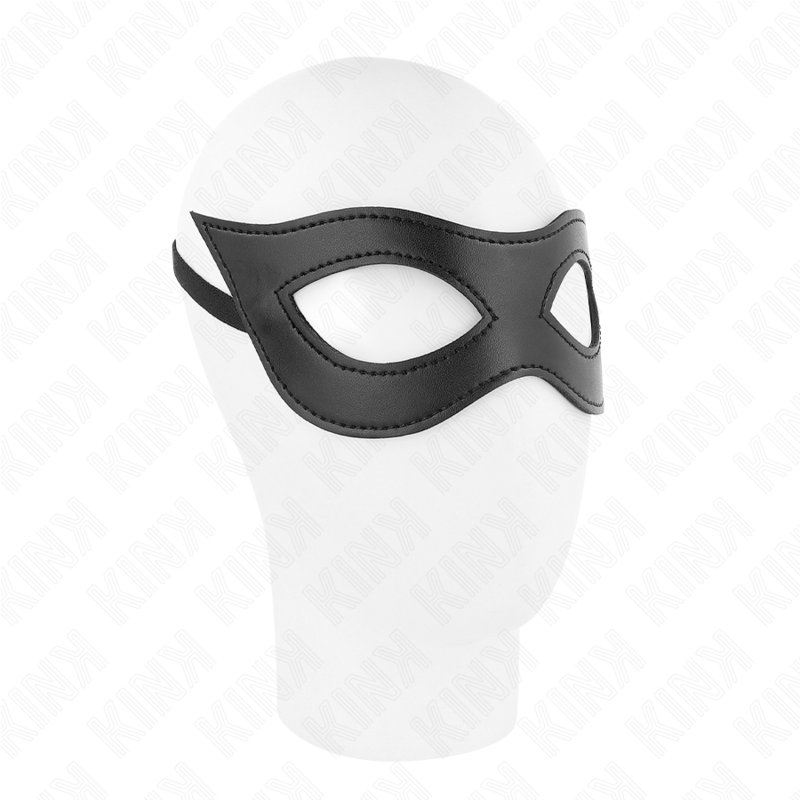 KINK MASKED ALLURE mascherina per gli occhi Model 2 in similpelle, 23 × 7,5 cm