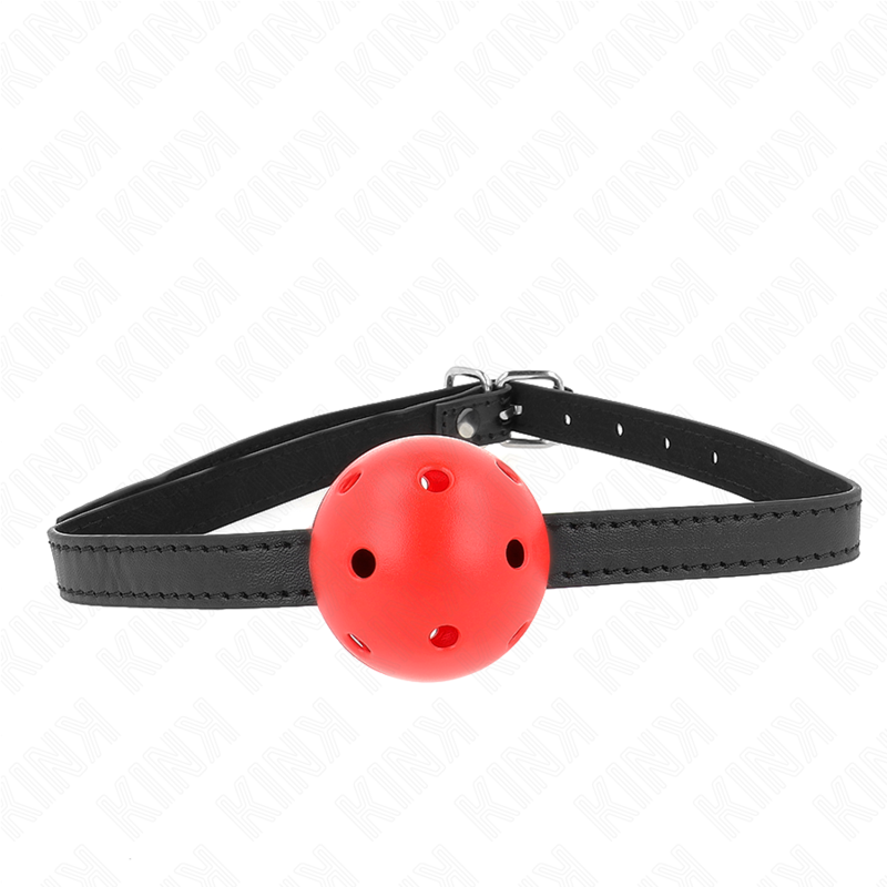 Bavaglio a palla rosso KINK Simplicity