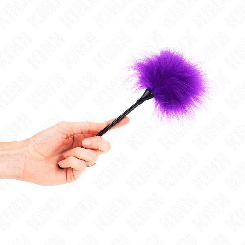 KINK Solletico di piume viola, 27 cm