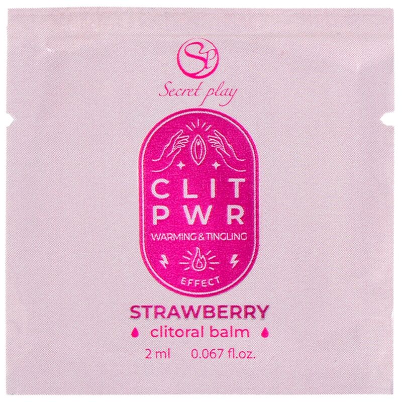 SECRETPLAY Gel lubrificante alla fragola, 2 ml