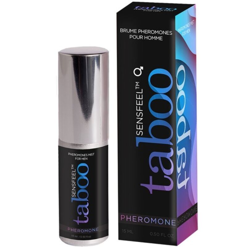 Profumo ai feromoni RUF Taboo come body mist da uomo, 15 ml