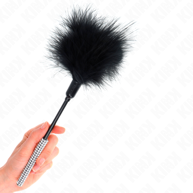 KINK solletico con manico decorato con strass, 27 cm