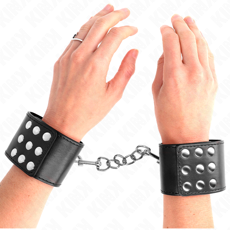 Manette nere regolabili KINK con chiusura a scatto