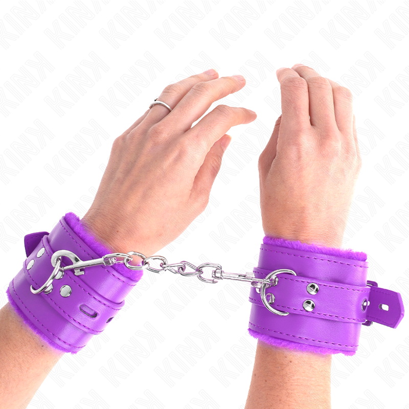 Polsiere KINK lilla con morbida imbottitura