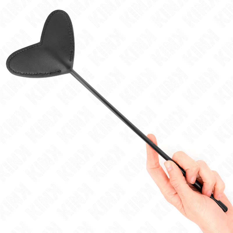 Paddle KINK a forma di cuore, nero, 33 × 10 cm