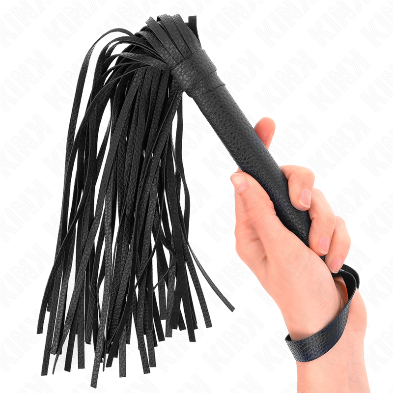 Frusta KINK blu scuro e nera, 43,5 cm