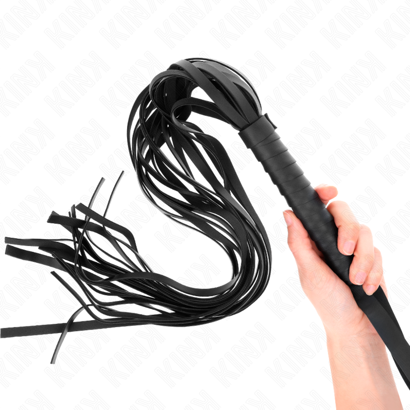 Frustino KINK con manico corto e coda lunga, 70 cm