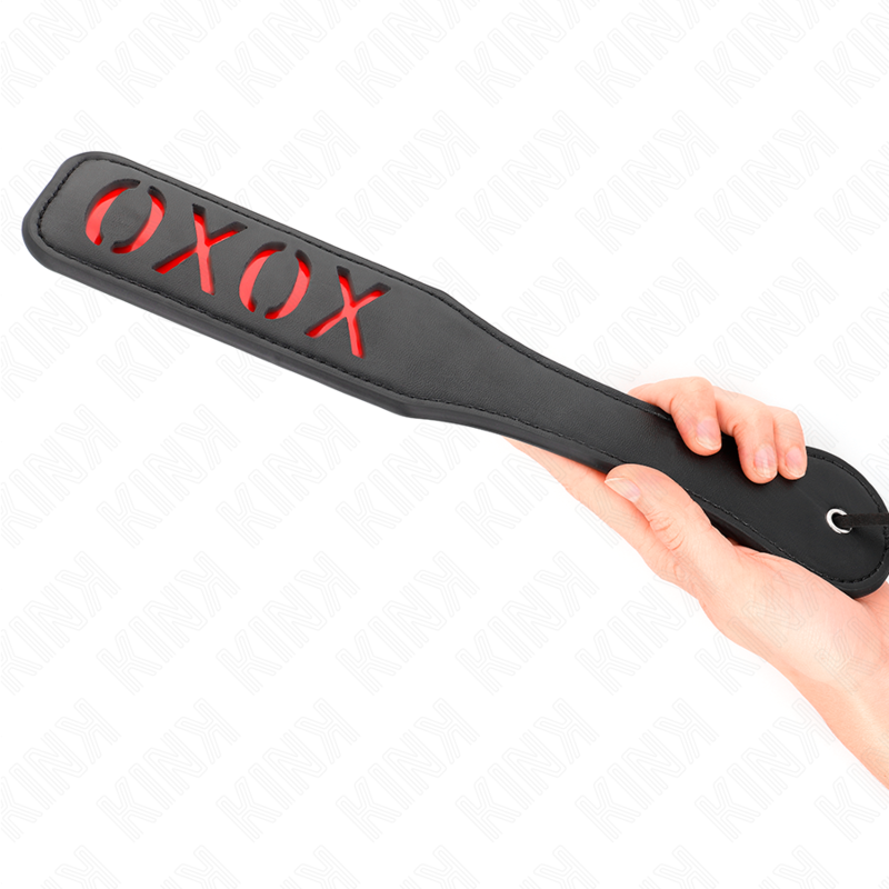 Paddle KINK XOXO con angoli arrotondati, 32 × 6 cm