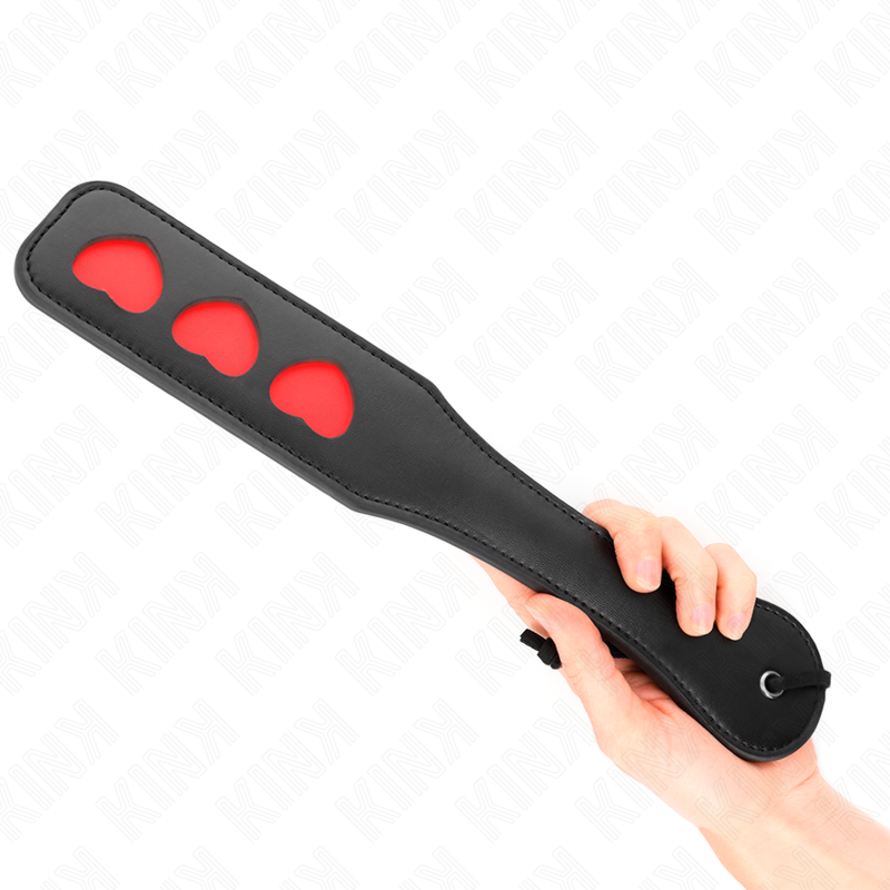 KINK Heart Palette, paddle a forma di cuore, 32 × 6 cm