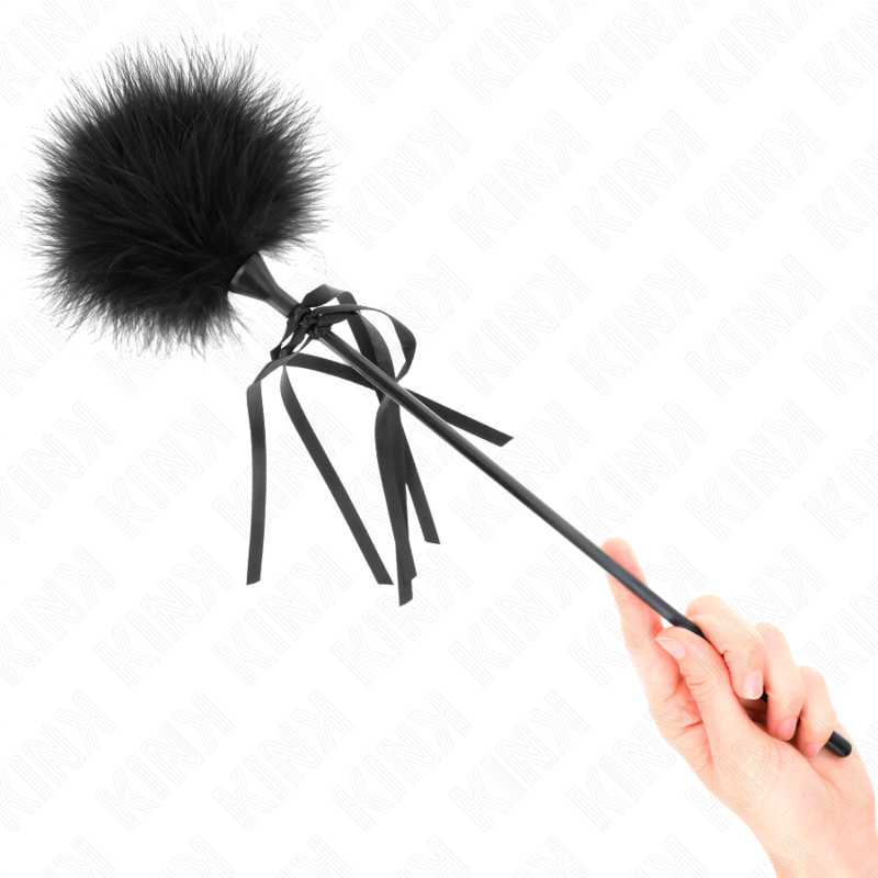 Piumino per solletico KINK con fiocco, 35 cm