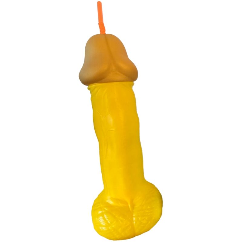 Bicchiere a forma di pene DIABLO PICANTE in plastica, 500 ml