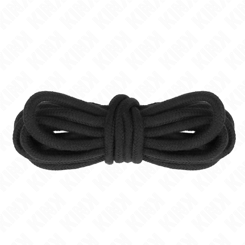 Corda di cotone per bondage KINK, 10 m, nera
