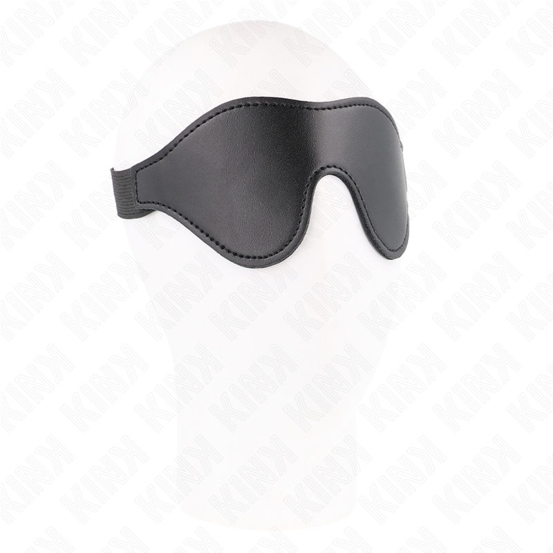 KINK MASKED ALLURE benda per gli occhi effetto pelle con fascia elastica, 21 × 8 cm
