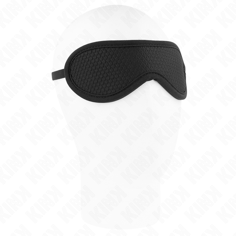 Mascherina KINK con motivo a squame e bordo nero, 20 × 7 cm