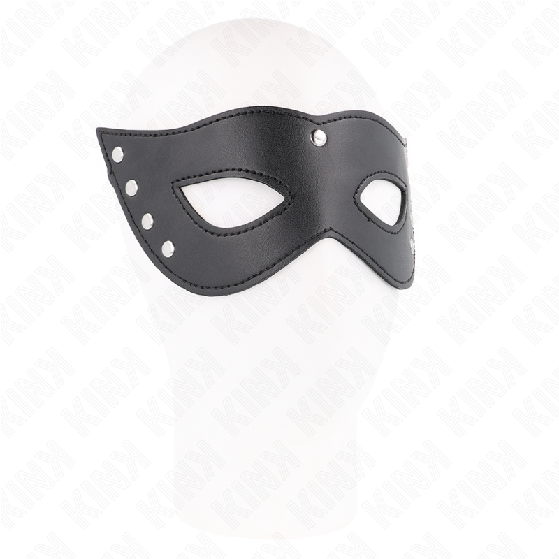 Benda per gli occhi KINK con quattro borchie, 28 x 8 cm