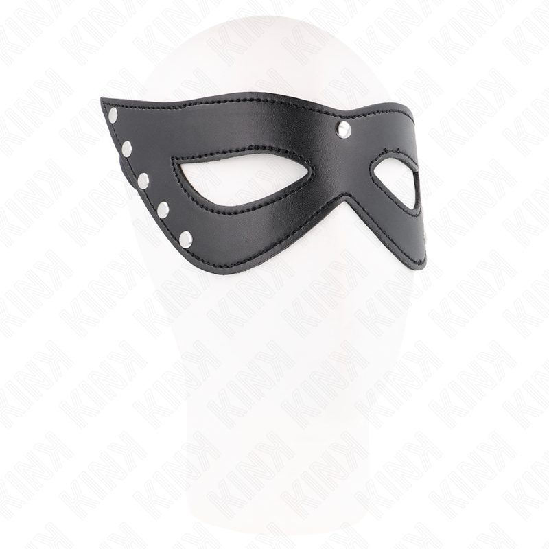 Mascherina per gli occhi KINK con 5 borchie, 28 x 8 cm