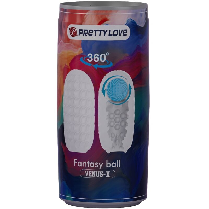 Masturbatore Pretty Love Venus X Model 2, bianco