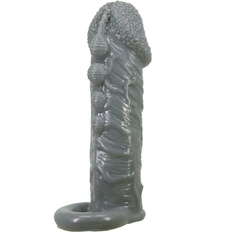 Guaina per pene Pretty Love con fascia, grigia