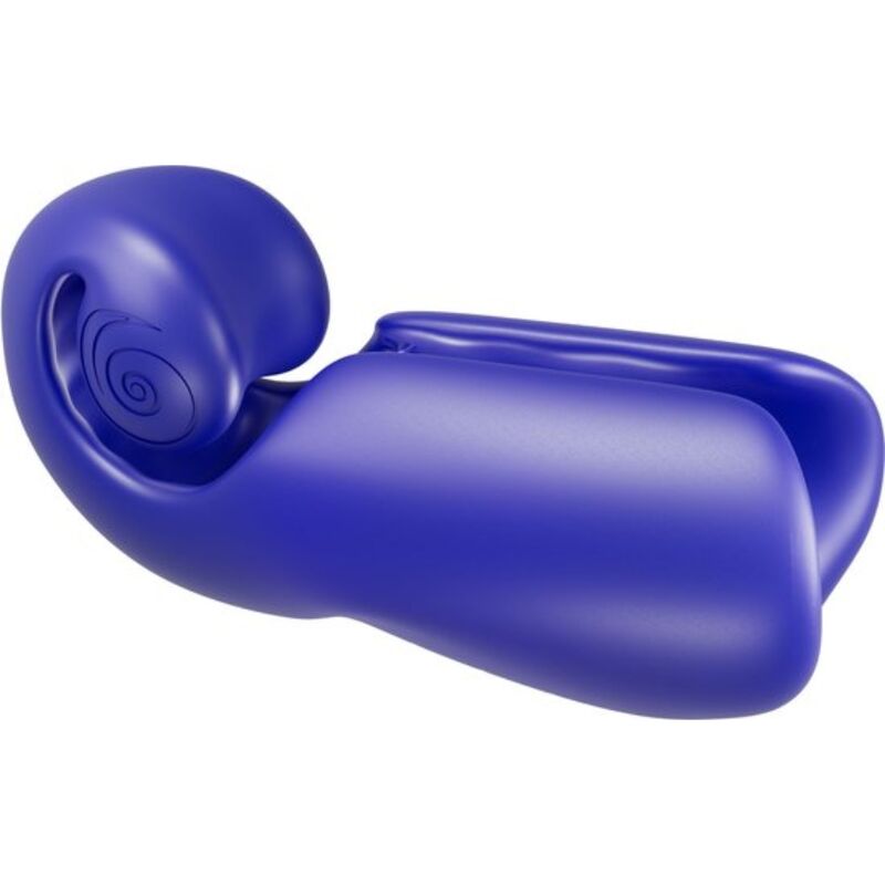 Masturbatore per uomo Snail Vibe Evo, blu scuro