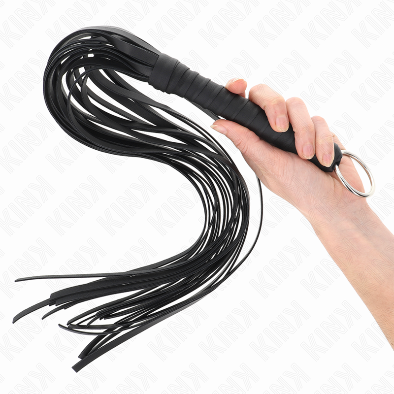 Frusta KINK con anello, 65 cm