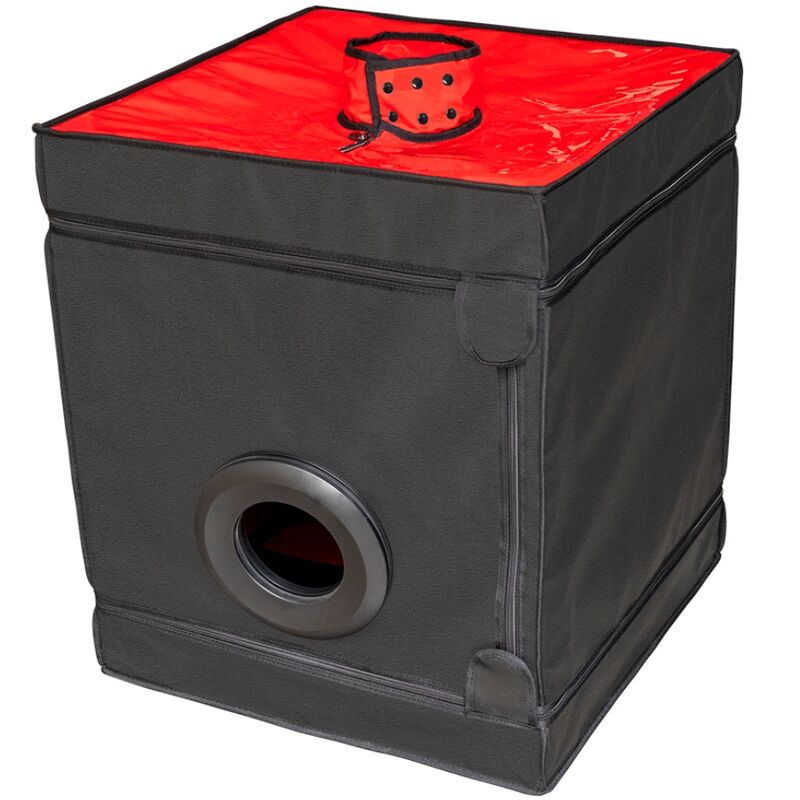 Secret Dome Kink Club cabina BDSM Black & Red