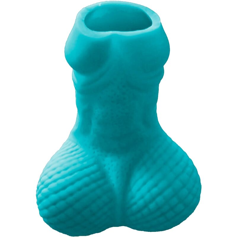 Bicchierino da shot blu a forma di pene DIABLO PICANTE