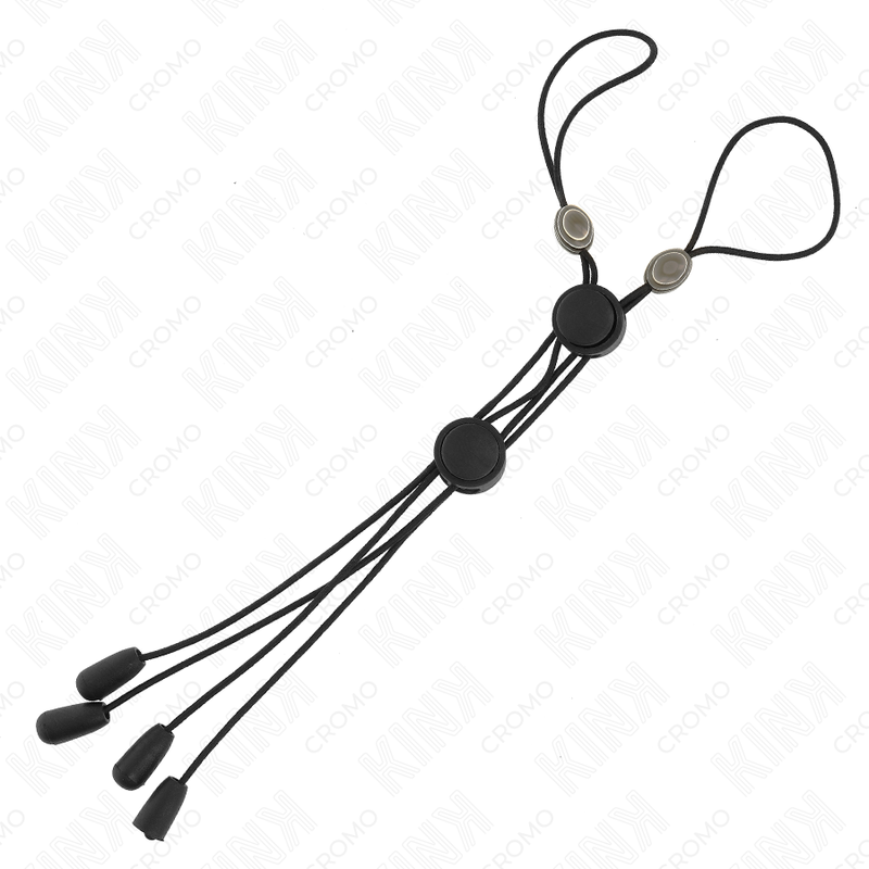 KINK NIPPLE GRIP Morsetti per capezzoli con elastico nero