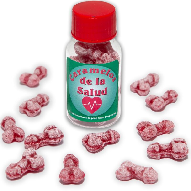 Caramelle alla frutta a forma di pene Diablo Picante, un divertente regalo a tema erotico
