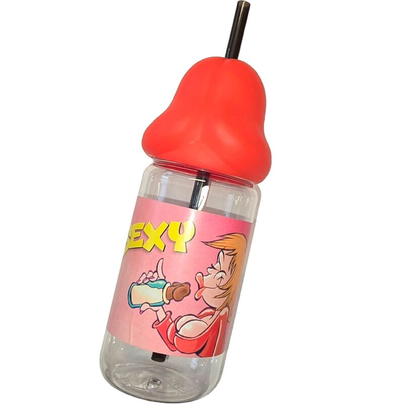 Bottiglia Diablo Picante con beccuccio a forma di pene, 360 ml