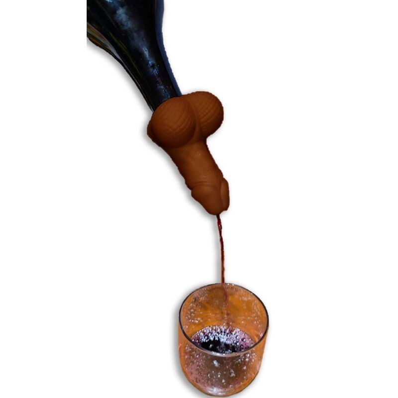 Caraffa da vino a forma di pene Diablo Picante Mulatto