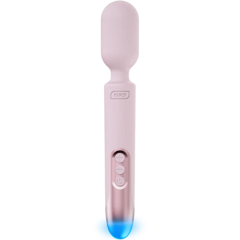 Vibratore a bacchetta Kiiroo ProWand con controllo tramite app, rosa