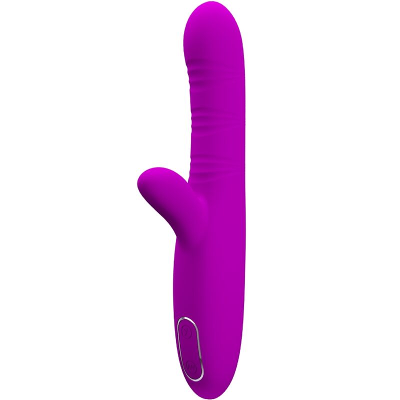 Pretty Love Angelique vibratore per clitoride con asta flessibile, viola