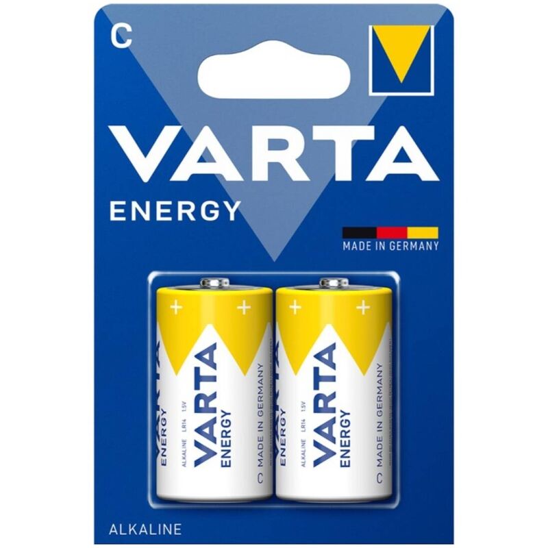 Batterie alcaline LR14 C a lunga durata per dispositivi ad alto consumo energetico VARTA