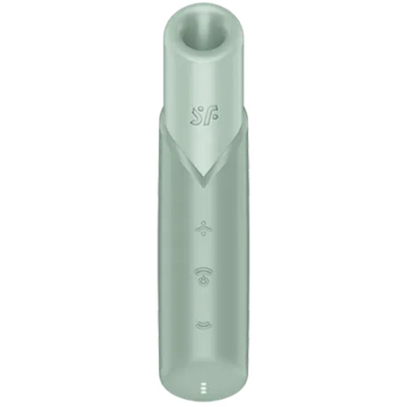 Satisfyer Naughty Kiss Wave stimolatore clitorideo, acquamarina