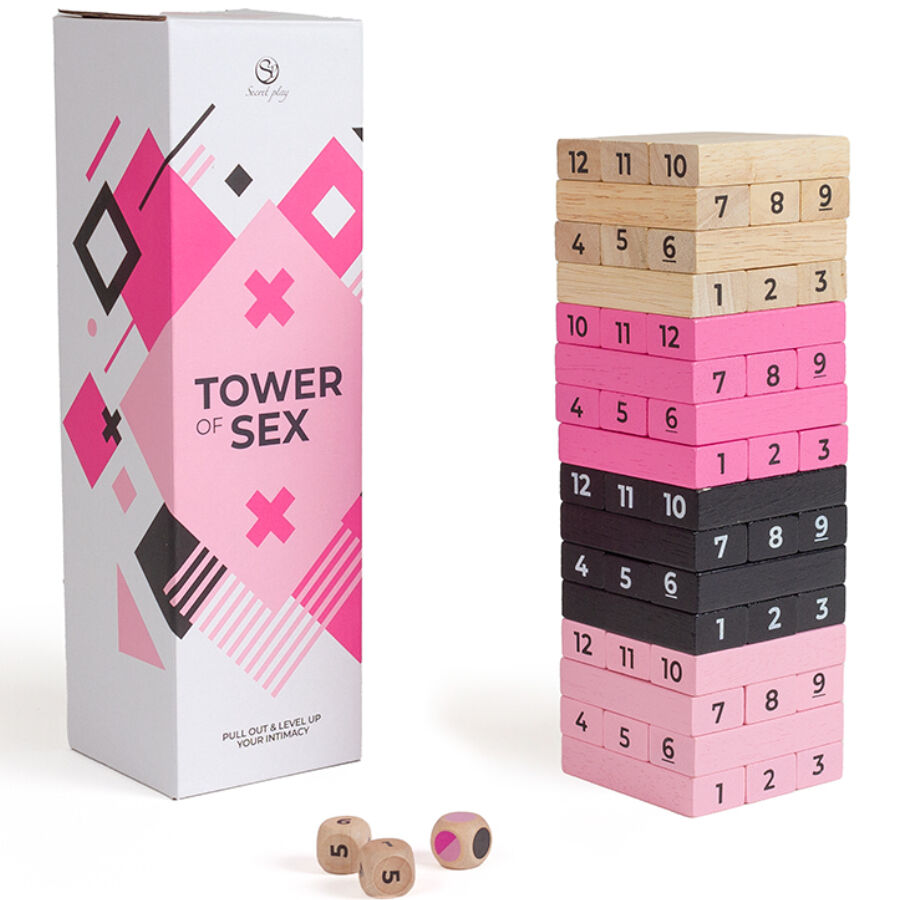 Secretplay Tower of Sex gioco da tavolo erotico