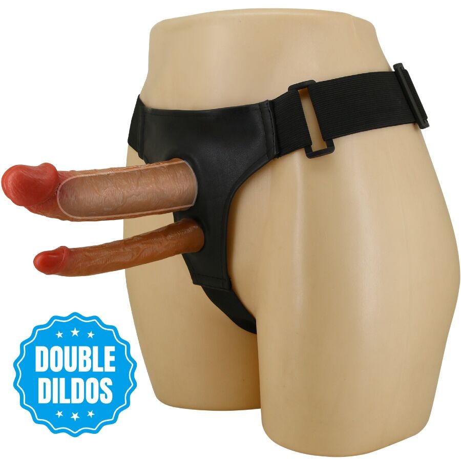 Pretty Love Keaven dildo doppio con harness elastico