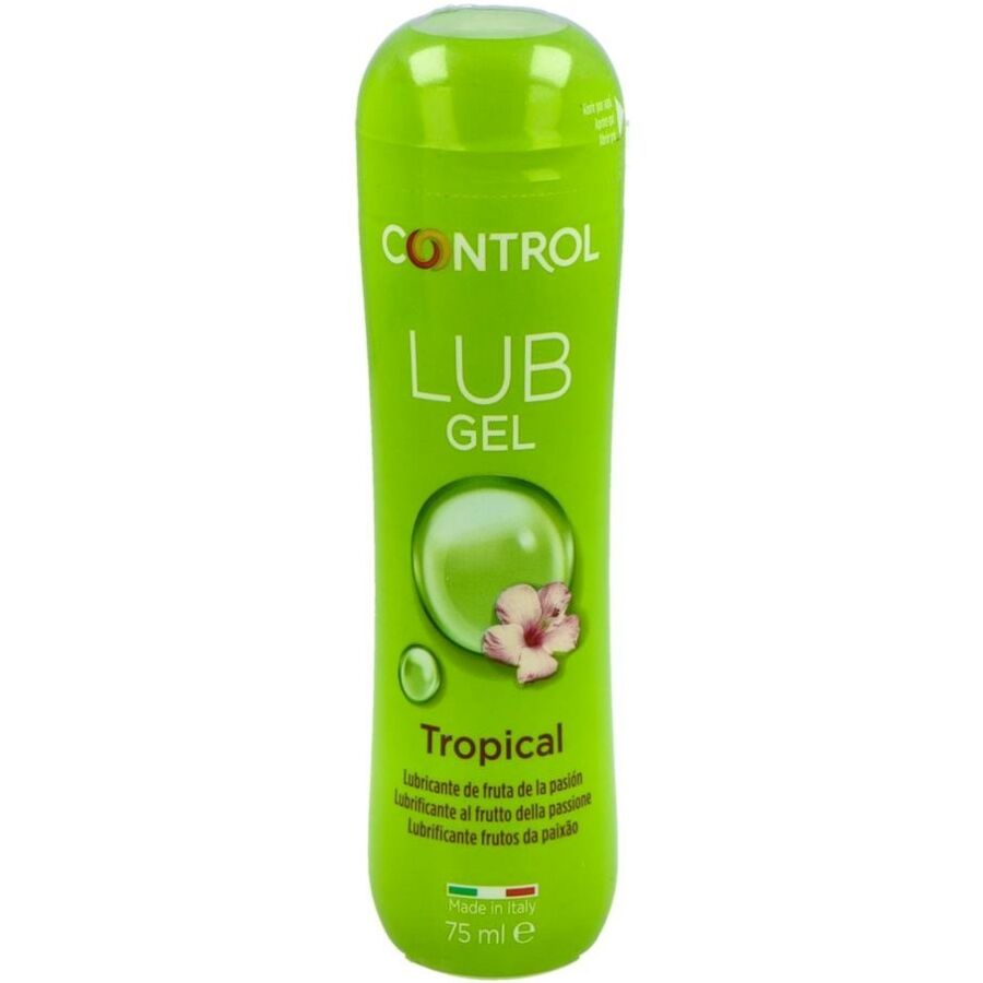 CONTROL LUBES Lub Gel Tropical lubrificante aromatizzato, 75 ml
