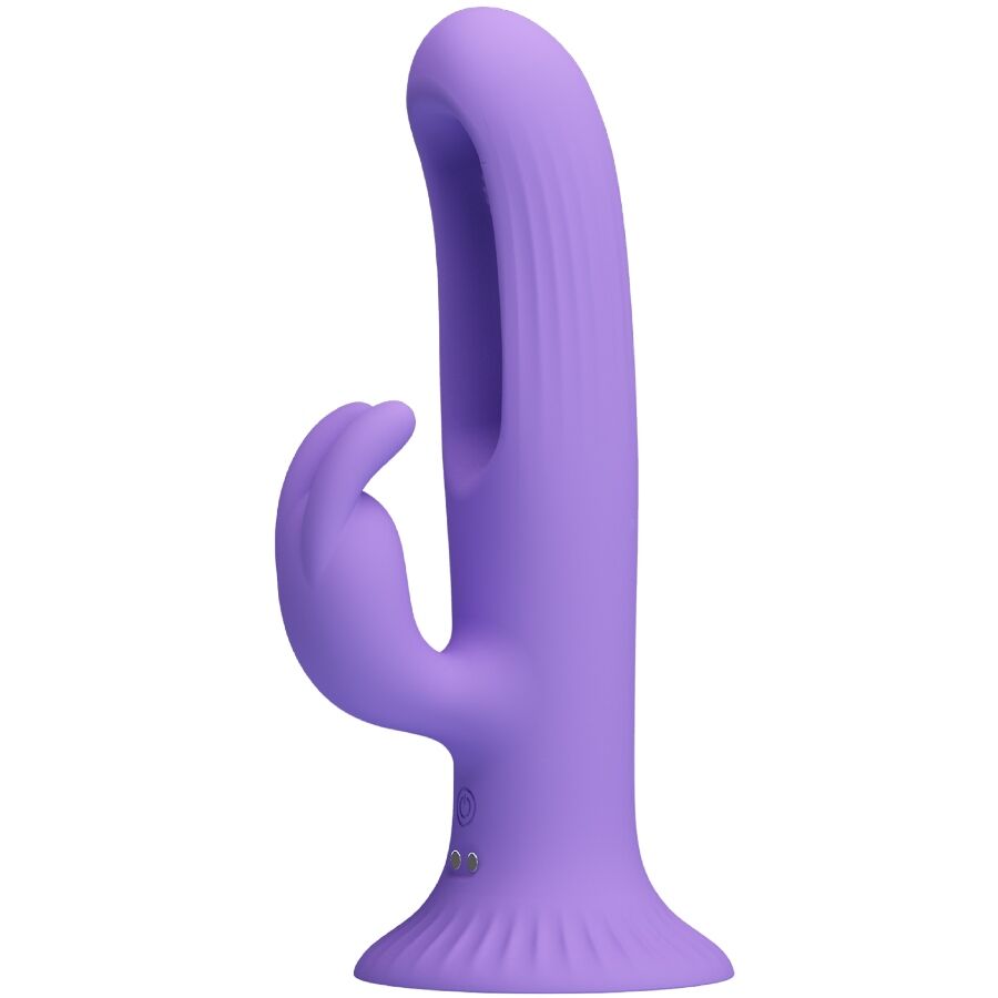 Pretty Love Killmoulis vibratore rabbit con 12 modalità di vibrazione, viola