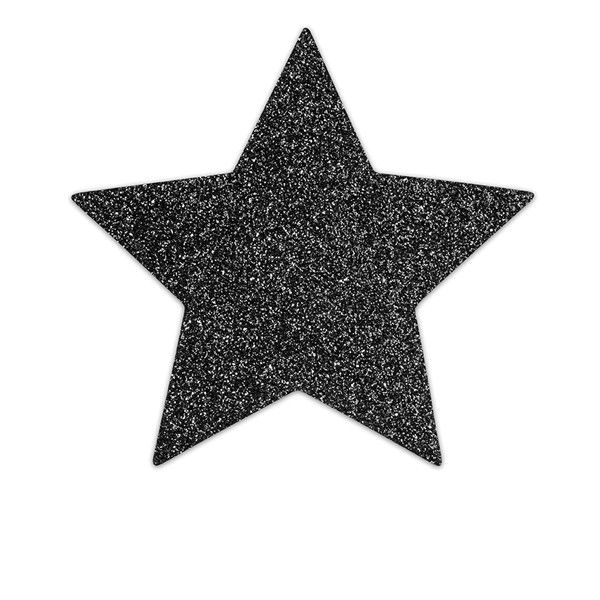 Copricapezzoli Flash Black Star Bijoux Indiscrets