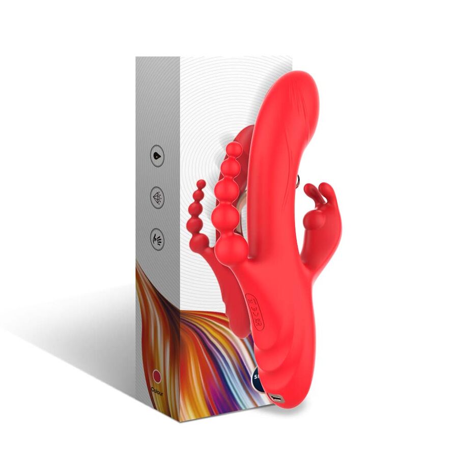 Vibratore per punto G ARMONY per stimolare contemporaneamente il punto G e il clitoride