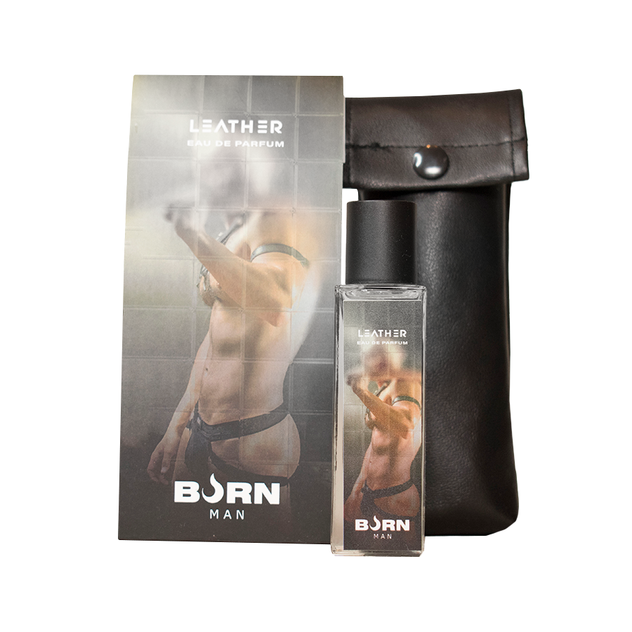 BURN Leather profumo per il corpo da uomo, 20 ml