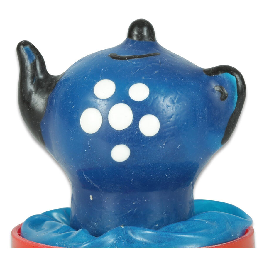 CONDOMERIE Tea Pot, oggetto decorativo in lattice dipinto a mano