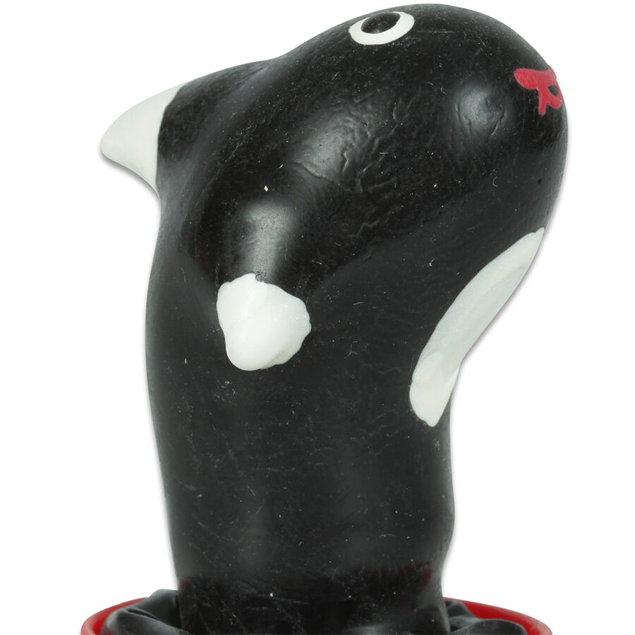 CONDOMERIE Orca: regalo erotico decorativo dipinto a mano