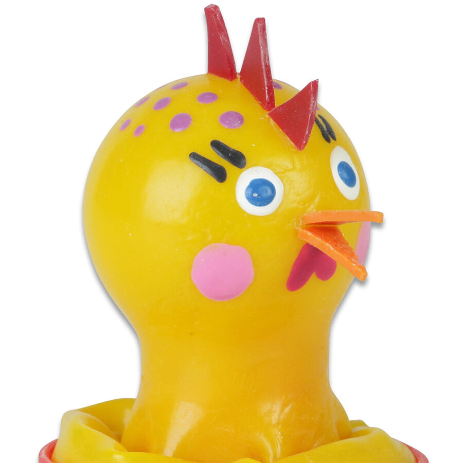 Preservativo novelty dipinto a mano CONDOMERIE con design a forma di gallina