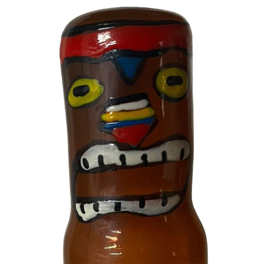 CONDOMERIE Tiki Totem Hawaii 03, regalo erotico dipinto a mano