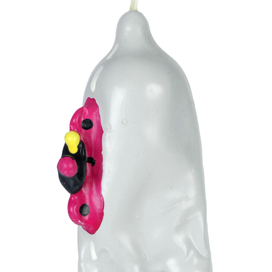 CONDOMERIE Motorbike XL, regalo erotico dipinto a mano
