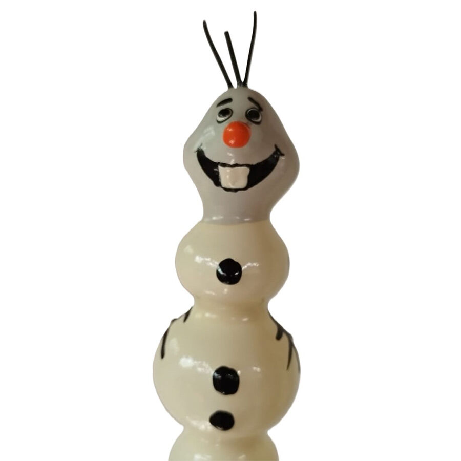 CONDOMERIE Cute Snowman XL, regalo erotico divertente dipinto a mano