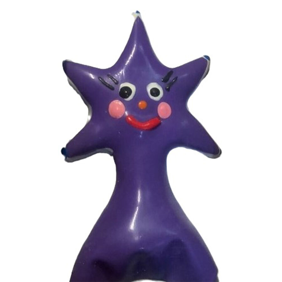 CONDOMERIE Happy Star XL: regalo erotico dipinto a mano