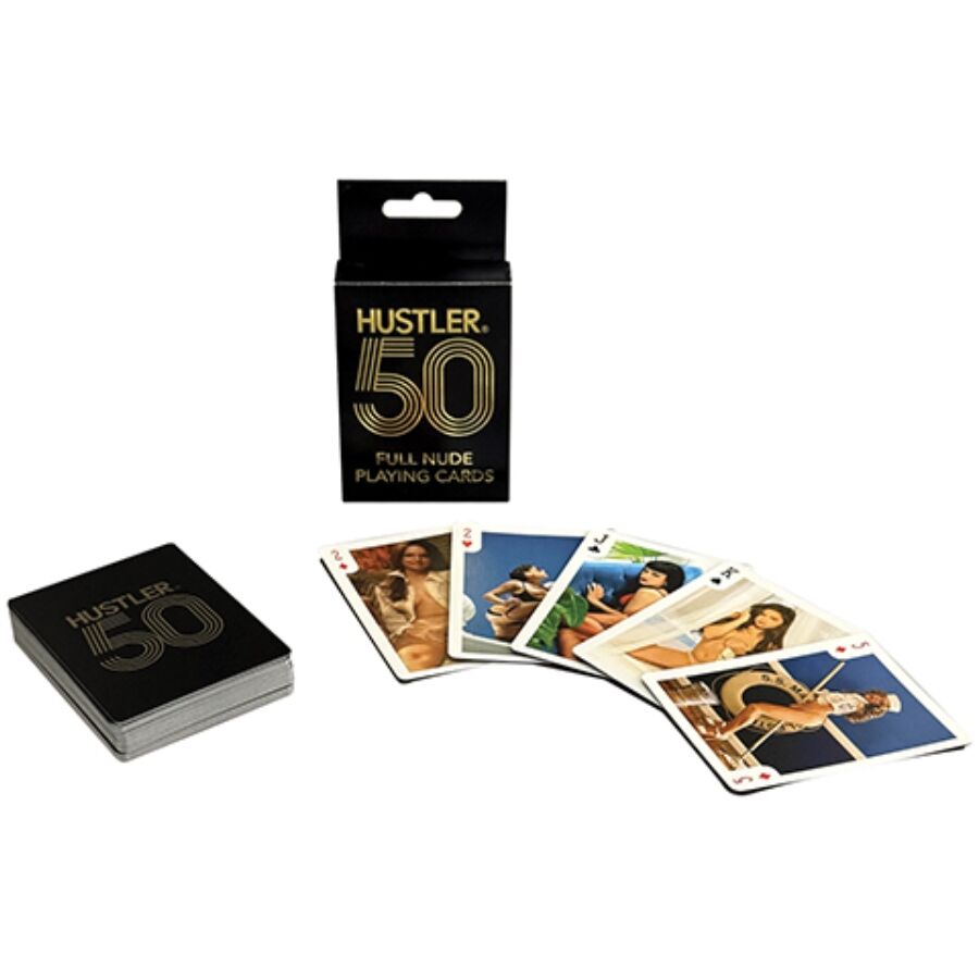 Carte da gioco erotiche Kheper Games Hustler con 50 immagini