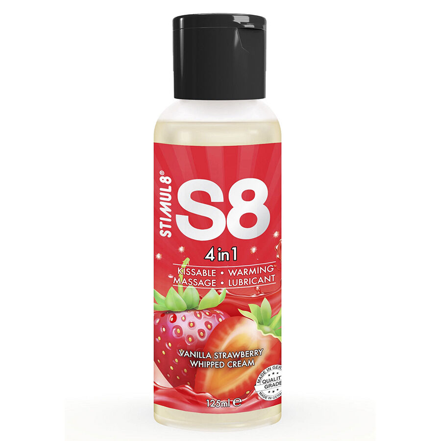 STIMUL8 S8 Gel lubrificante al gusto di fragola 125 ml